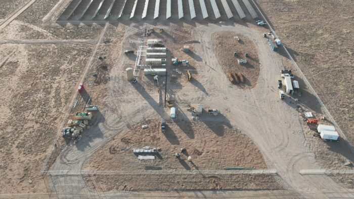 Desert Mountain Energy Project site